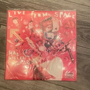MAC MILLER & THE INTERNET LIVE FROM SPACE DOUBLE LP RED RARE UNRELEASED VINYL